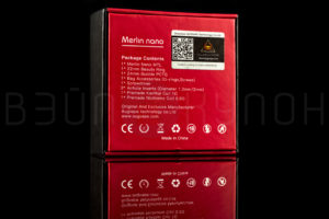 Augvape Merlin Nano MTL - коробка сзади